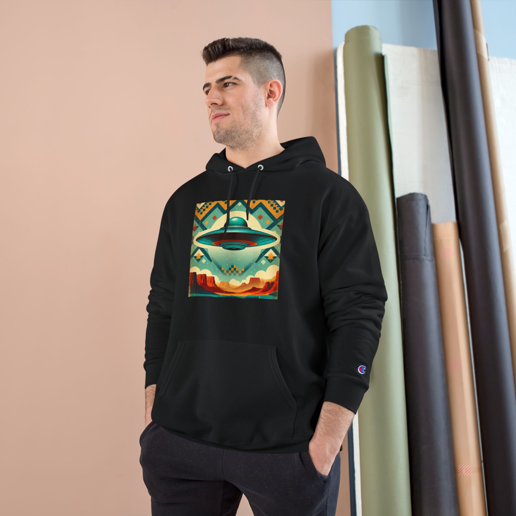 Zara Starfire Hoodie — Red Dawn - Image 3