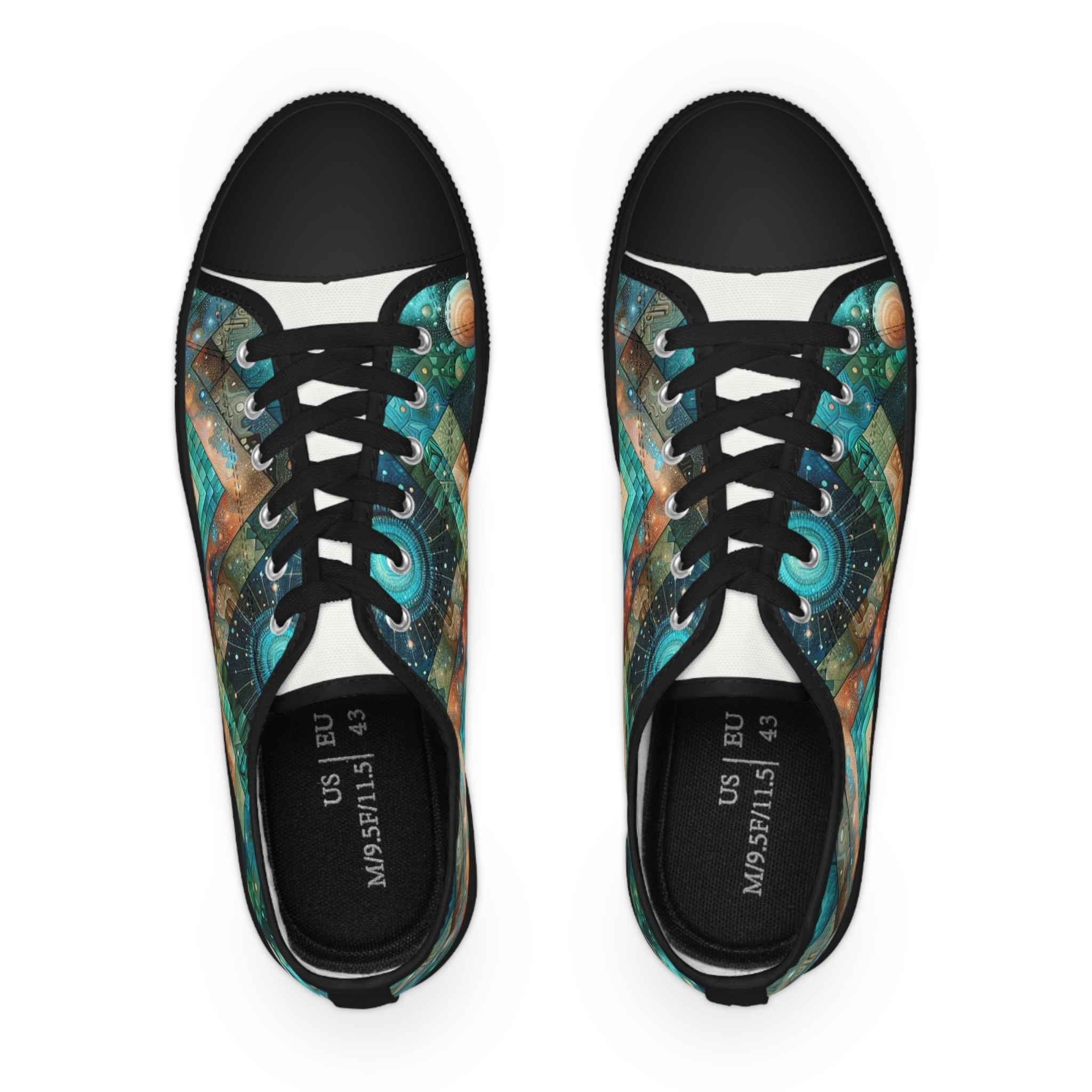 Zirconia Turquesa - Men's Lowtop Sneakers - Image 6