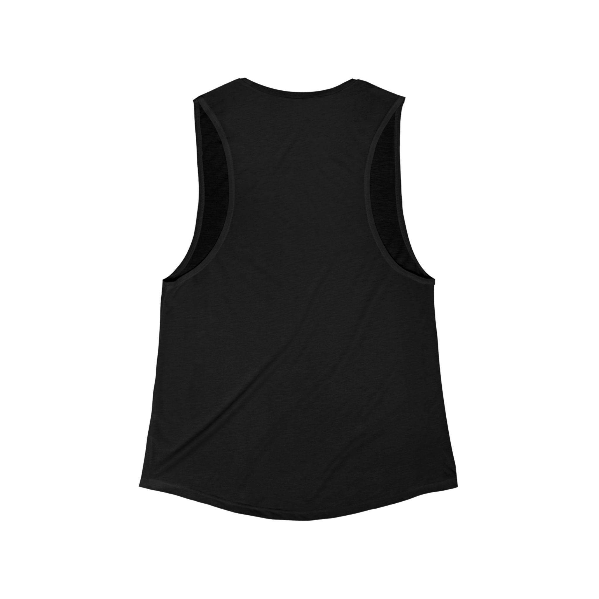 Women's Flowy Scoop Muscle Tank - Alien Graphic Tee for Casual Style - Image 2