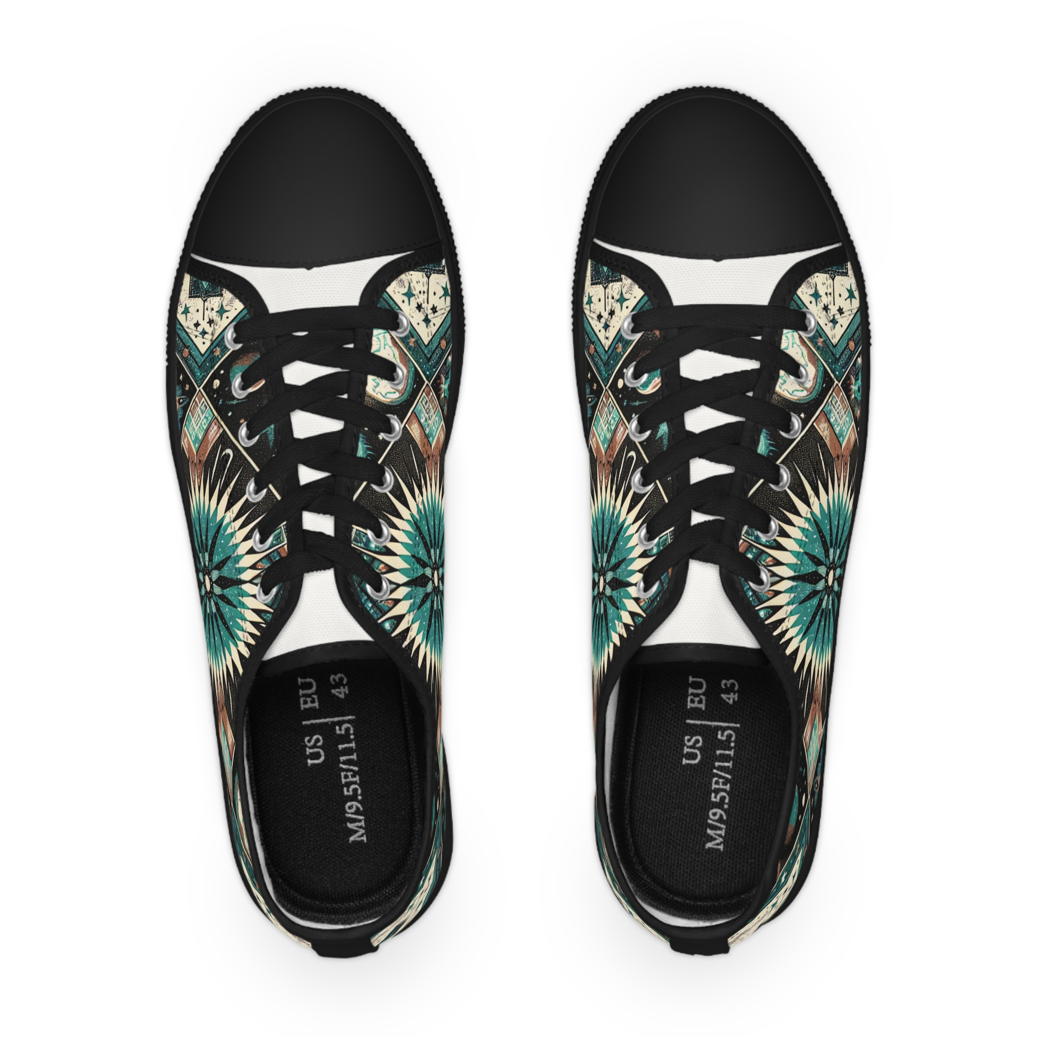 Turqua Starpendant - Men's Lowtop Sneakers - Image 6